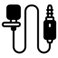 Lavalier icon for web, app, infographic, etc vector