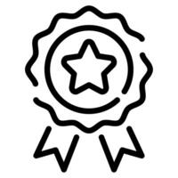 Ribbon icon for web, app, infographic, etc vector