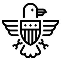 Eagle icon for web, app, infographic, etc vector