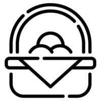 Picnic icon for web, app, infographic, etc vector