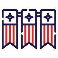 Bunting icon for web, app, infographic, etc vector