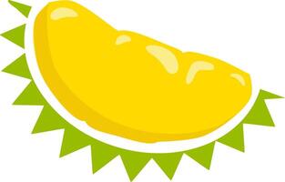 Fresh durian logo design. isolated on background, Durian fruit isolated on white background. fruit isolated. King of fruit in Thailand.Minimal Durian fruit icon. Durian symbol. Asian fresh fruit. vector
