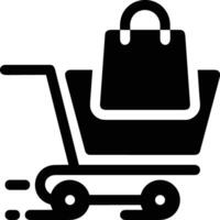 Shopping icon symbol image vector