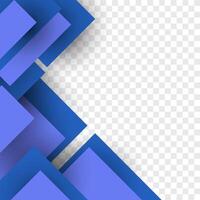 Abstract blue background with empty space vector