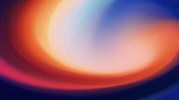 Abstract mesh blur background with a captivating wave-like pattern in a harmonious combination of blue, white, and orange, a modern and visually appealing design asset vector