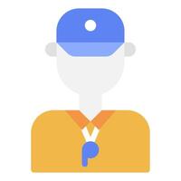 Coach icon for web, app, infographic, etc vector