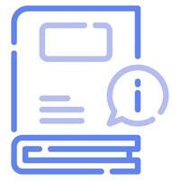 Guide icon for web, app, infographic, etc vector