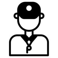 Coach icon for web, app, infographic, etc vector