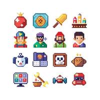 Hobbies and Interests Icon Set Collection for Documents, Websites and Mobile Applications vector
