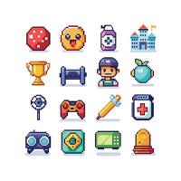 Hobbies and Interests Icon Set Collection for Documents, Websites and Mobile Applications vector