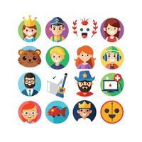 Hobbies and Interests Icon Set Collection for Documents, Websites and Mobile Applications vector