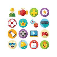 Hobbies and Interests Icon Set Collection for Documents, Websites and Mobile Applications vector