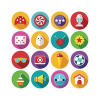 Hobbies and Interests Icon Set Collection for Documents, Websites and Mobile Applications vector