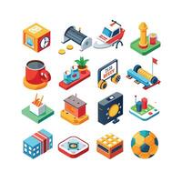 Hobbies and Interests Icon Set Collection for Documents, Websites and Mobile Applications vector