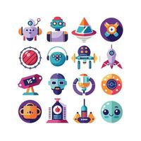 Hobbies and Interests Icon Set Collection for Documents, Websites and Mobile Applications vector