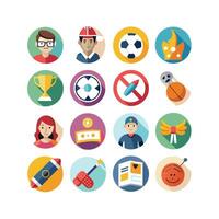 Hobbies and Interests Icon Set Collection for Documents, Websites and Mobile Applications vector