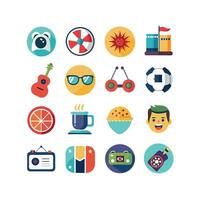 Hobbies and Interests Icon Set Collection for Documents, Websites and Mobile Applications vector