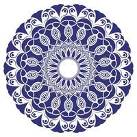 Intricately Detailed Symmetrical Mandala Design Art with Geometric Patterns vector