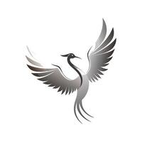 Colorful Bird Gradient Logotype Illustration vector