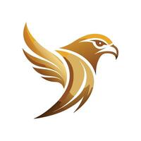 Colorful Bird Gradient Logotype Illustration vector