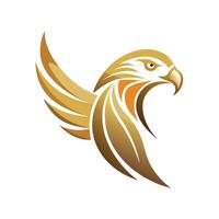Colorful Bird Gradient Logotype Illustration vector