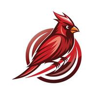Colorful Bird Gradient Logotype Illustration vector