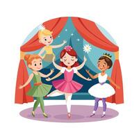 Kids moments illustration concept vector
