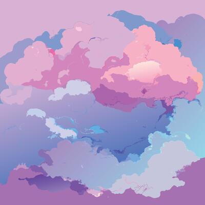 Watercolor Textured Background Illustration