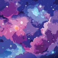 Watercolor Textured Background Illustration vector