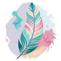 Watercolor Textured Background Illustration vector