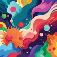 Watercolor Textured Background Illustration vector