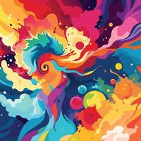 Watercolor Textured Background Illustration vector