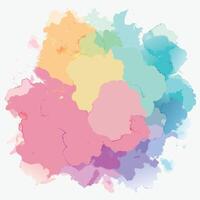 Watercolor Textured Background Illustration vector