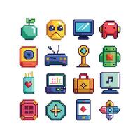 Technology Icon Set Illustration for Documents, Websites and Mobile Applications vector