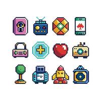 Technology Icon Set Illustration for Documents, Websites and Mobile Applications vector