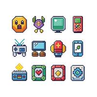 Technology Icon Set Illustration for Documents, Websites and Mobile Applications vector