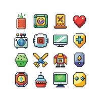 Technology Icon Set Illustration for Documents, Websites and Mobile Applications vector