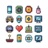 Technology Icon Set Illustration for Documents, Websites and Mobile Applications vector