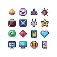 Technology Icon Set Illustration for Documents, Websites and Mobile Applications vector