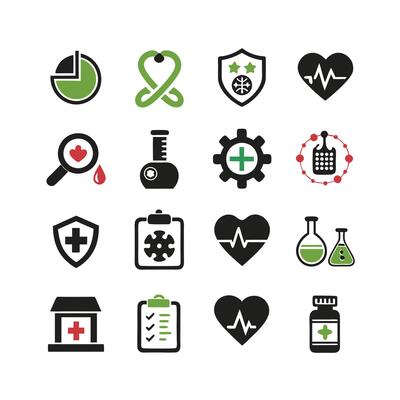 Healthcare Icon Set Collection for Documents, Websites and Mobile Applications