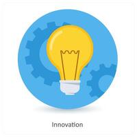 Innovation and idea icon concept vector