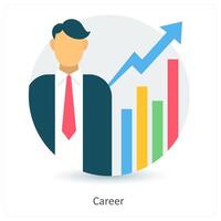 Career and occupation icon concept vector