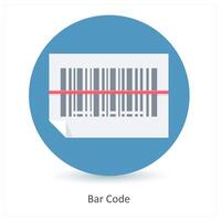 Bar Code and scan icon concept vector