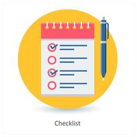 Checklist and task icon concept vector