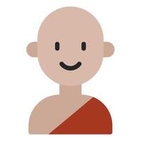 Monk icon for web, app, infographic, etc vector