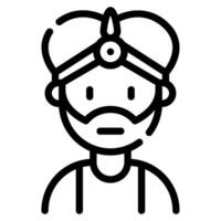 Maharaja icon for web, app, infographic, etc vector