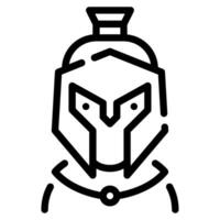 Gladiator icon for web, app, infographic, etc vector