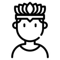 Shaman icon for web, app, infographic, etc vector