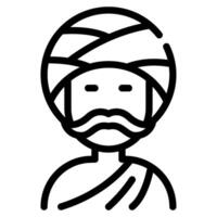 Guru icon for web, app, infographic, etc vector