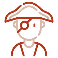 Pirate icon for web, app, infographic, etc vector